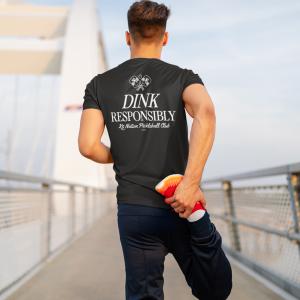 XS Dink Responsibly Tee - Black