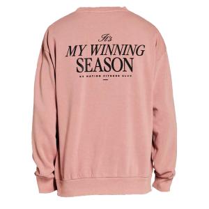 XS My Winning Season Urban Crewneck Sweatshirt - Pink