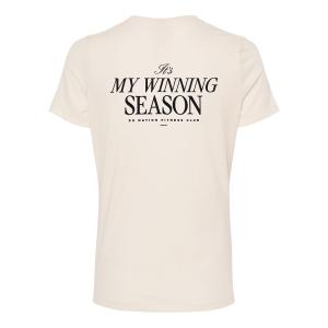 Ladies XS My Winning Season Tee - Heather Natural