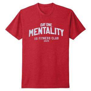 XS Day One Mentality Tee - Red