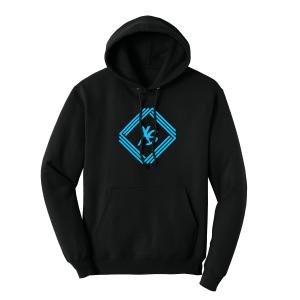 XS Square Lines Hoody - Black