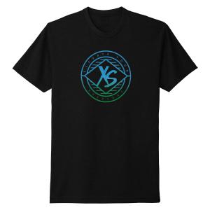 XS Line Badge Tee - Black