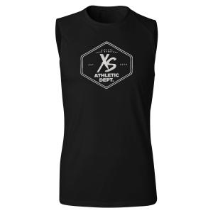 XS Athletic Department Sleeveless Performance Tee - Black
