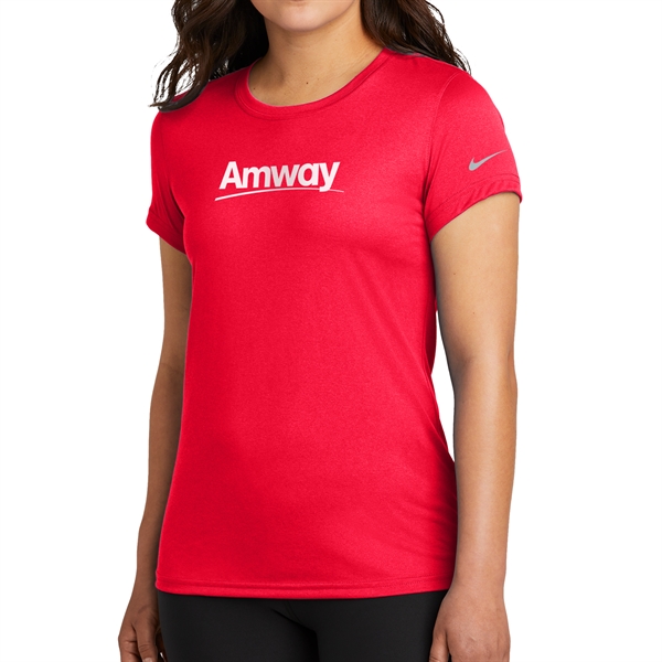 Featured Product - Women Amway Nike Workout Tee - Red