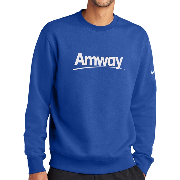 Featured Product - Unisex Amway Nike Crewneck Sweatshirt - Blue