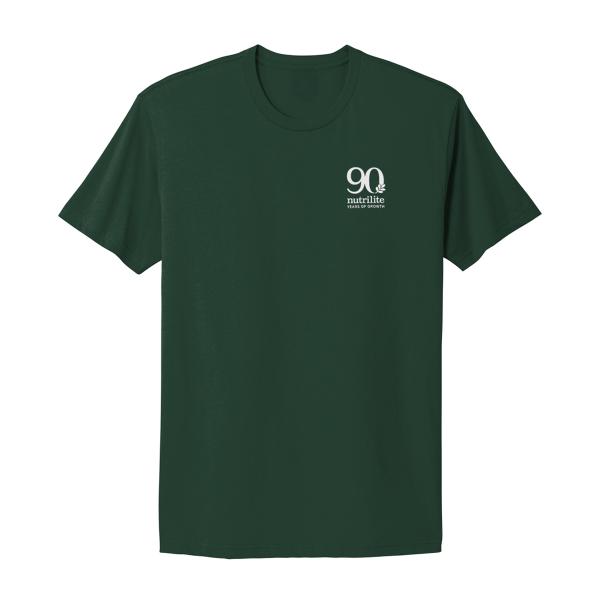 Featured Product - Nutrilite 90 Years of Growth Tee - Forest Green