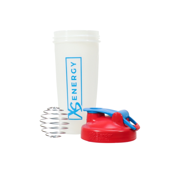 XS® Energy Blender Bottle Shaker - Frost White/Red/Blue - AmwayGear