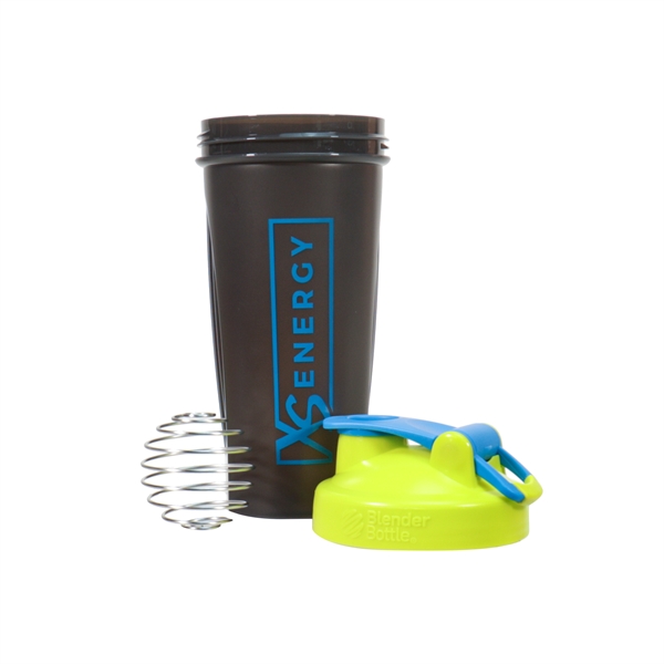 XS® Energy Blender Bottle Shaker - Black/Yellow/Blue - AmwayGear